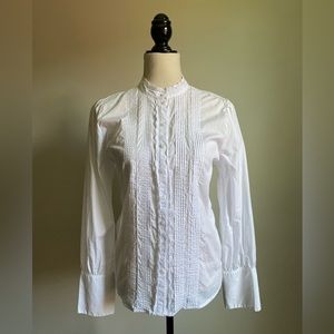 J. Crew Women’s Lace-front button-up shirt